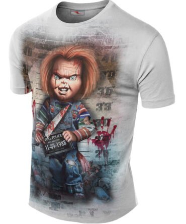 Remera Chucky Mugshots Preso