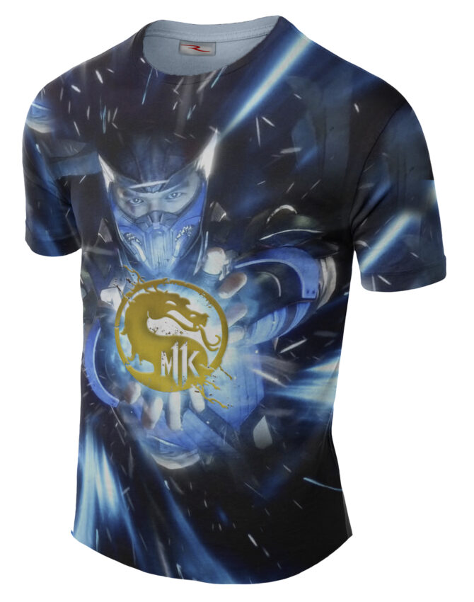 Remera Sub Zero Mortal Kombat 11