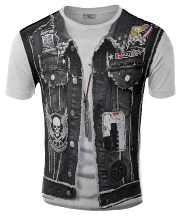 Remera Free Biker Chaleco