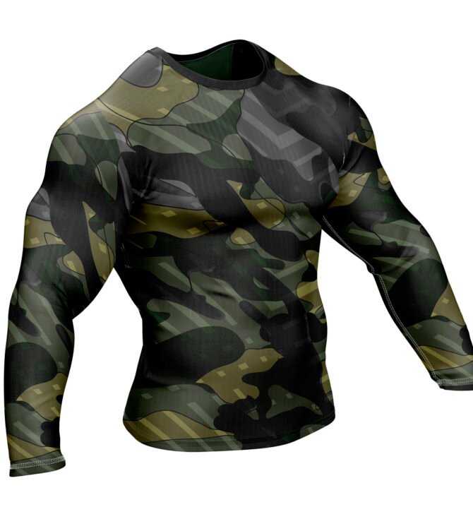 Remera  Camuflada Militar