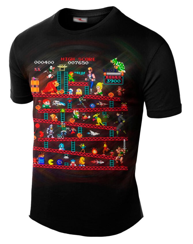 Remera Videojuegos Retro