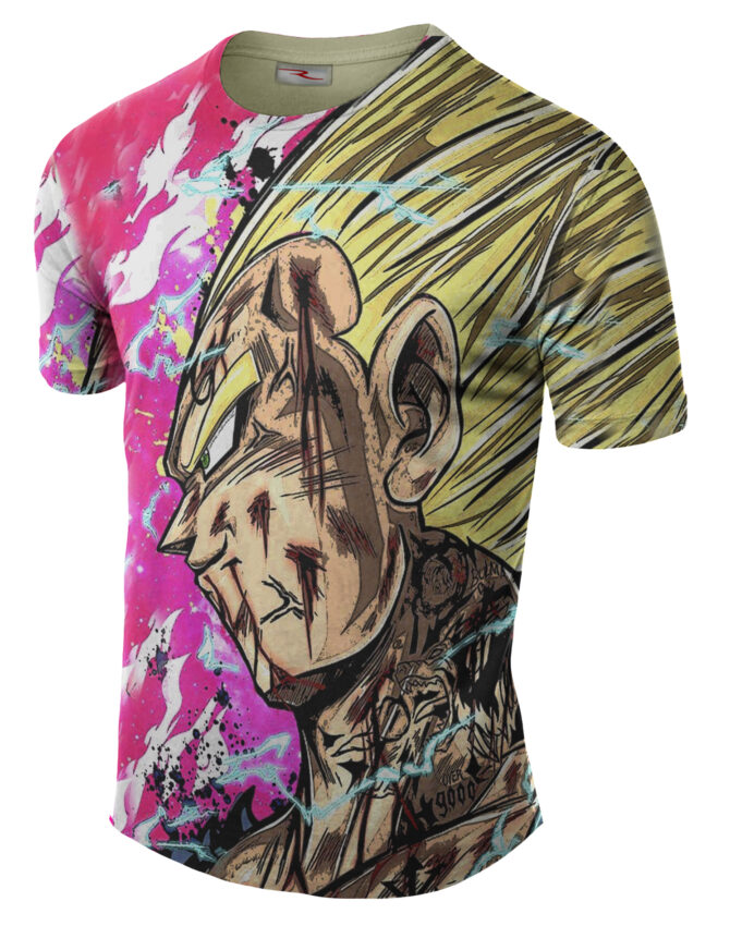 Remera Vegeta Dragon Ball Z