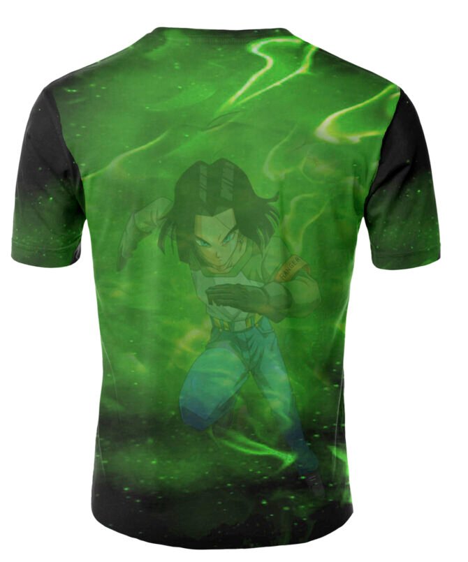 Remera Dragon Ball Androide 17