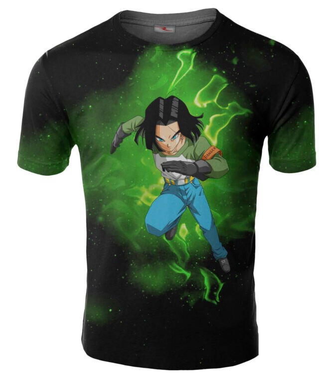 Remera Dragon Ball Androide 17