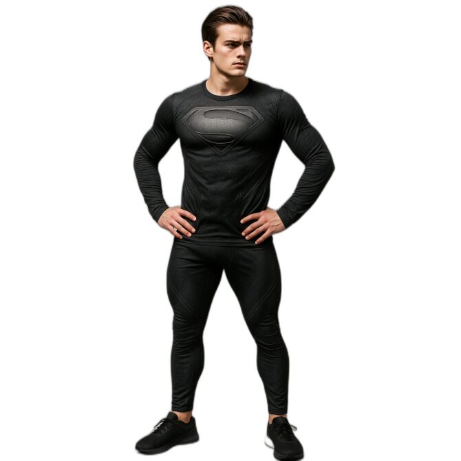 Conjunto Deportivo Black Superman