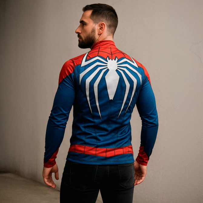 Campera Slim Fit Spiderman