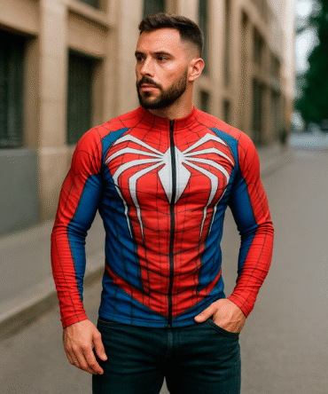 Campera Slim Fit Spiderman