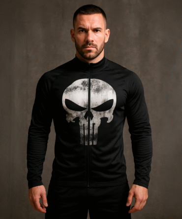Campera Deportiva Slim Fit The Punisher