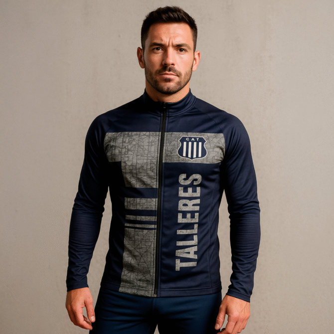 Campera Deportiva Slim Fit Club Atletico Talleres