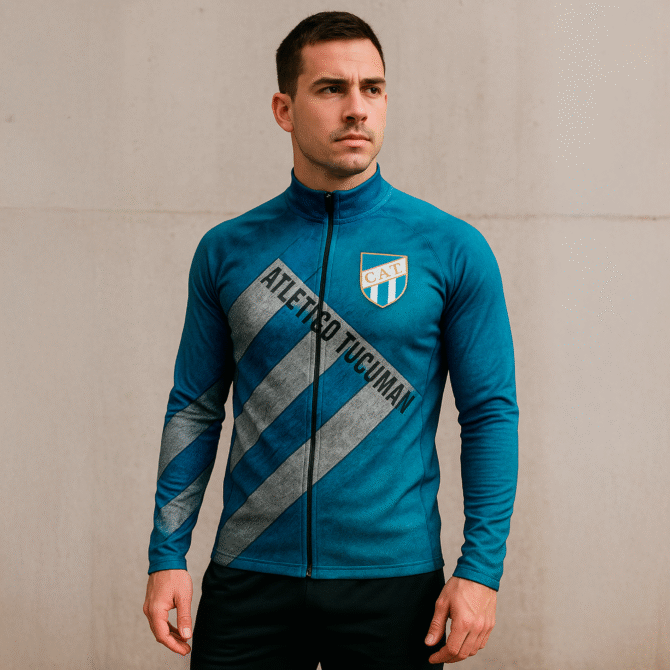Campera Deportiva Slim Fit Atletico De Tucuman