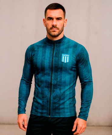 Campera Deportiva Slim Fit Racing Club De Avellaneda