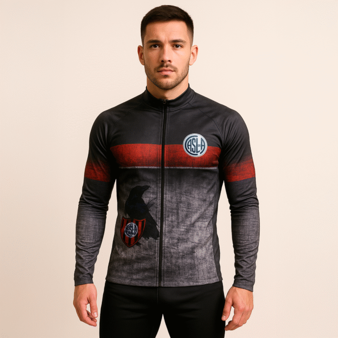 Campera Deportiva Slim Fit San Lorenzo de Almagro