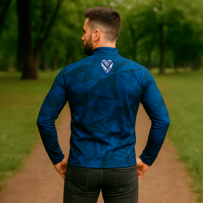 Campera Deportiva Slim Fit Velez Sarsfield