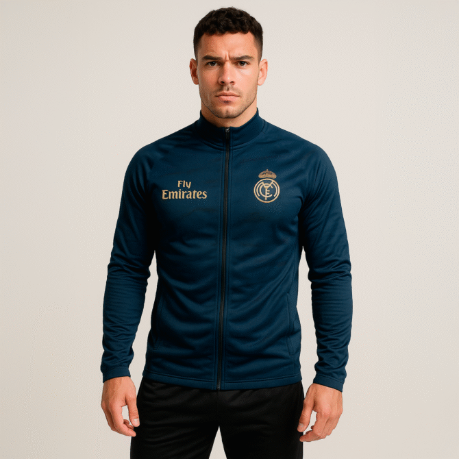 Campera Deportiva Slim Fit Real Madrid F.c