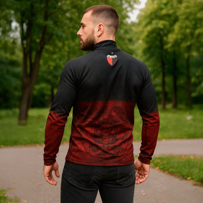 Campera Deportiva Slim Fit Colon De Santa Fe
