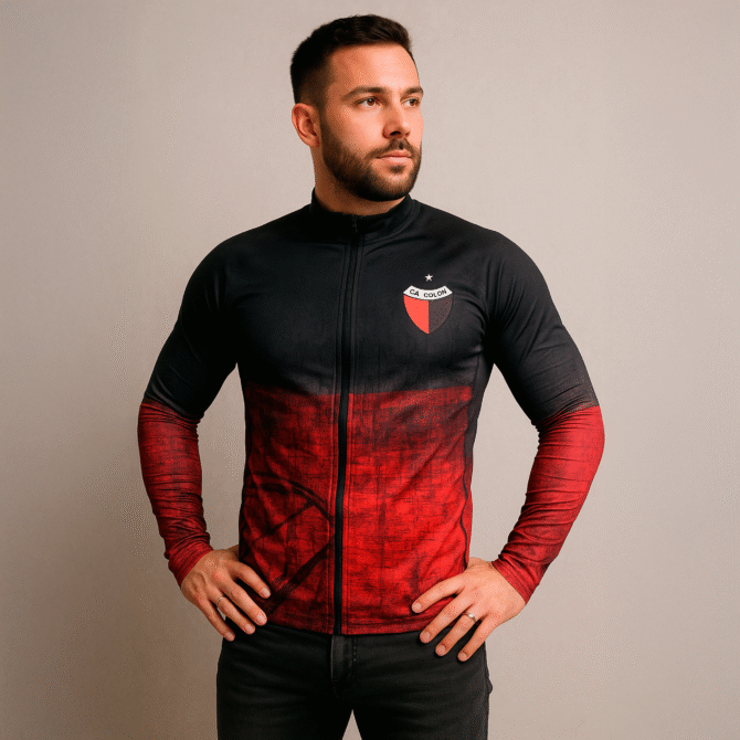 Campera Deportiva Slim Fit Colon De Santa Fe