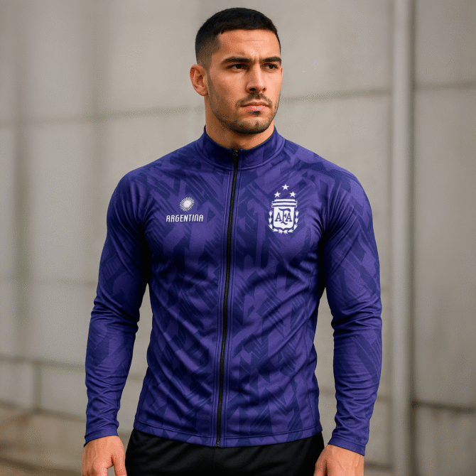 Campera Deportiva Slim Fit Argentina Alternativa