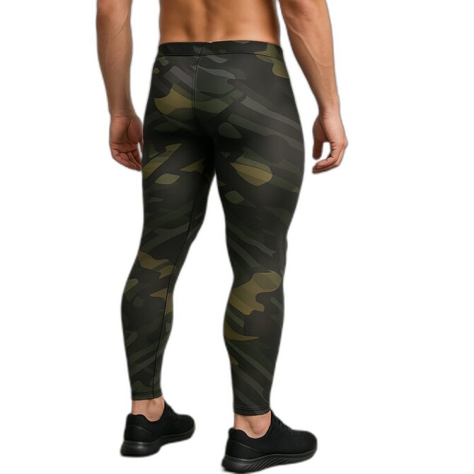 Calza De Hombre Camuflada Militar