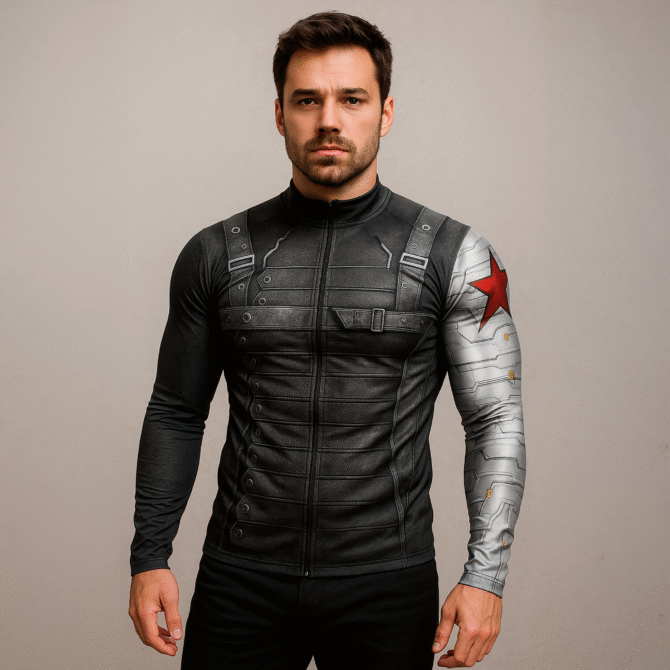 Campera Deportiva Slim Fit Soldado Del Invierno