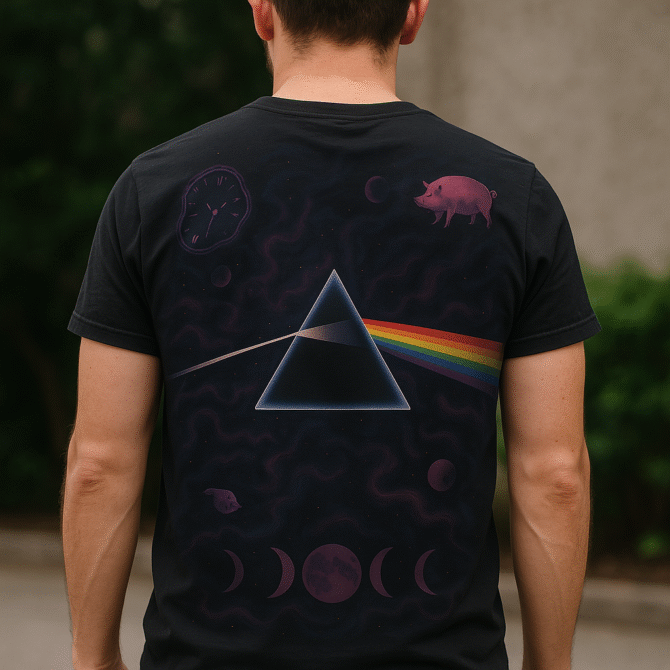 Remera  Pink Floyd Talles