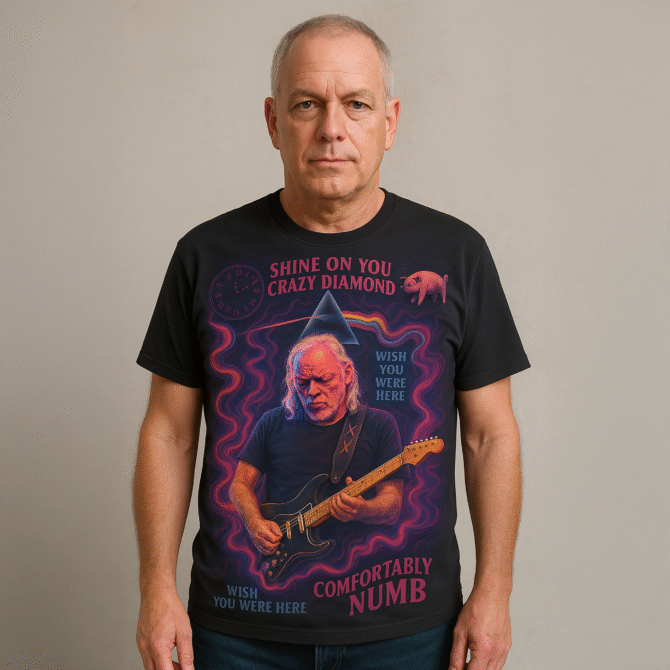 Remera  Pink Floyd Talles