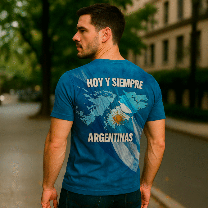 Remera Homenaje Malvinas Argentinas