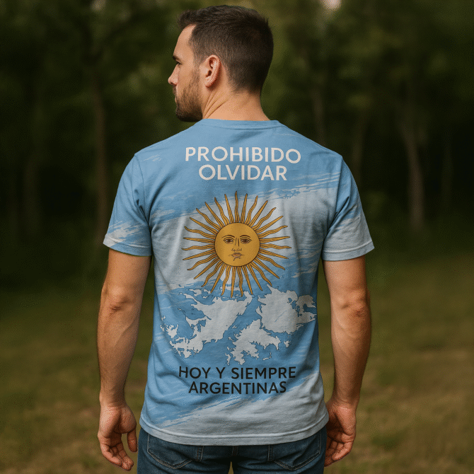 Remera Homenaje De Malvinas