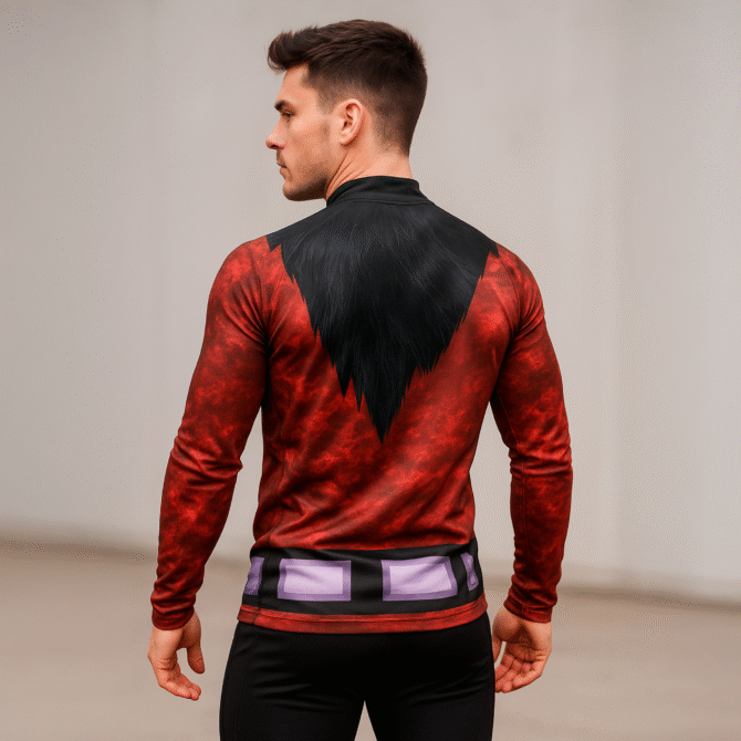 Campera Deportiva Slim Fit Dragon Ball Goku Ssj 4