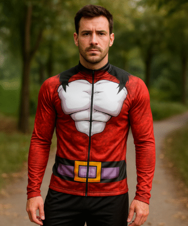 Campera Deportiva Slim Fit Dragon Ball Goku Ssj 4