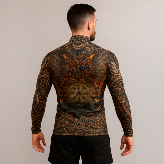 Campera Deportiva Slim Fit Vikings Valhalla