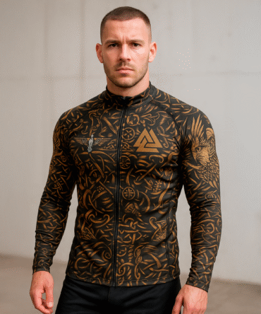Campera Deportiva Slim Fit Vikings Valhalla