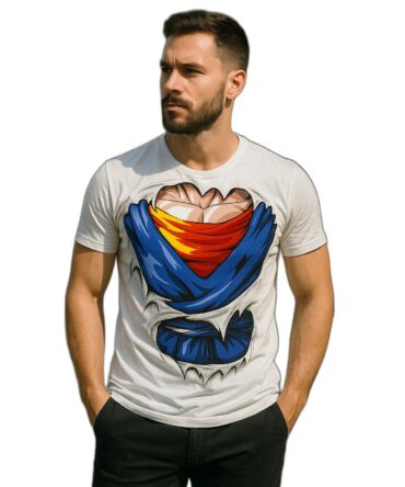Remera Dragon Ball Vegito 3d Traje Rasgado