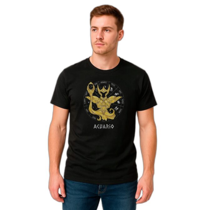 Remera Saint Seiya Acuario