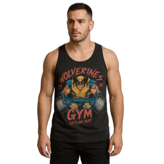 Musculosa Wolverine X-men Gym
