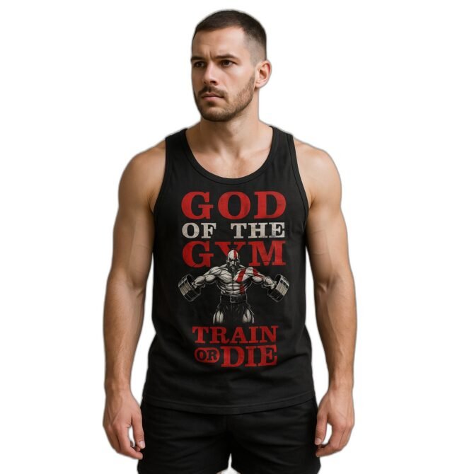 Musculosa Kratos God Of War Gym