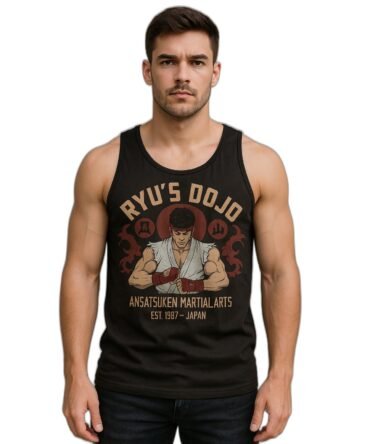 Musculosa Riu Dojo Street Fighter Gym