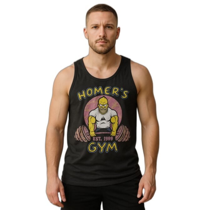 Musculosa Homero Simpson Gym