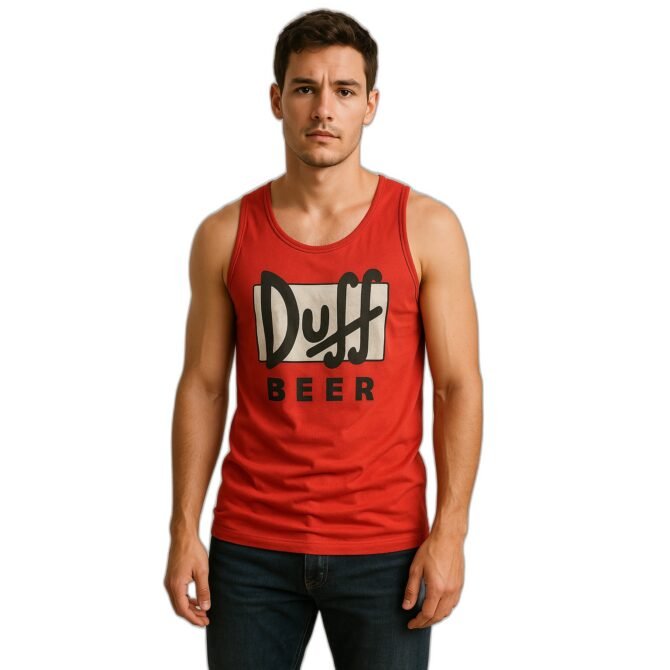 Musculosa Cerveza Duff Los Simpson