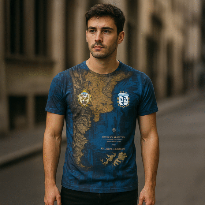 Camiseta Argentina Edición Malvinas