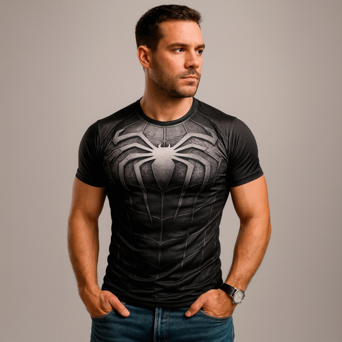 Remera Spiderman Hombre Araña