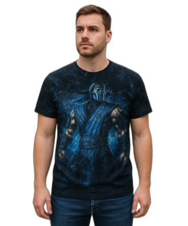 Remera  Mortal Kombat Sub Zero