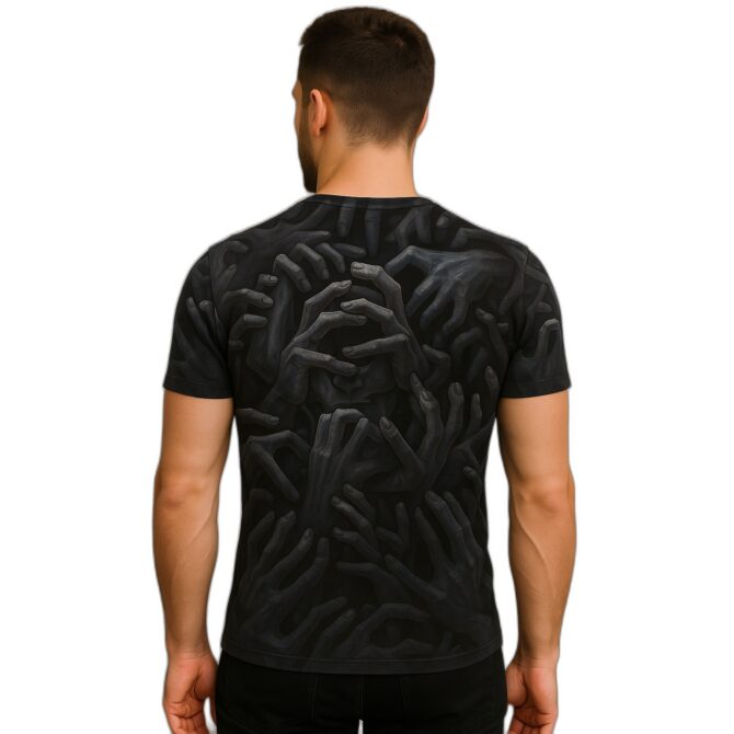 Remera Calavera 3d