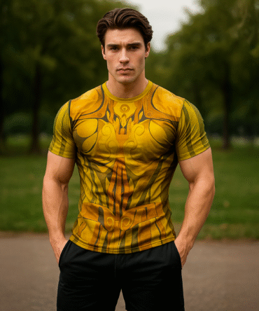 Remera Saint Seiya Armadura Dorada De Geminis
