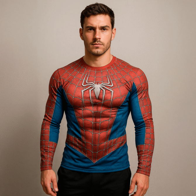 Remera Traje Spiderman