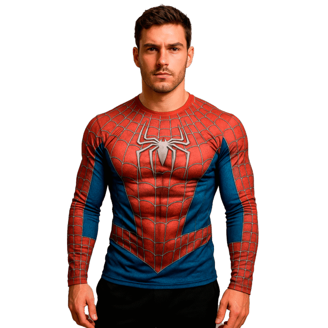 Remera Traje Spiderman