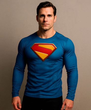 Remera Traje Superman Comics