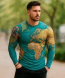 Remera Mapa Mundial